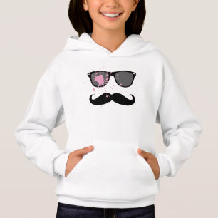 Funny Moustache and Sunglasses