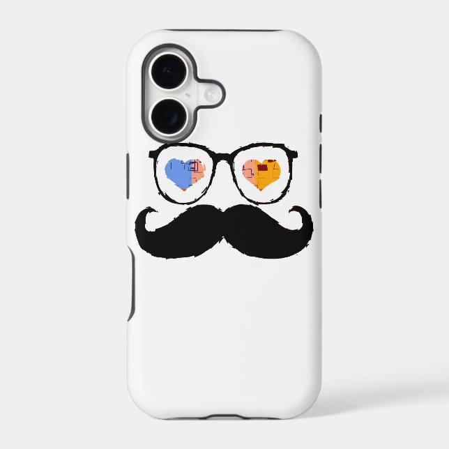 Funny  Moustache Glasses 5 (Back)