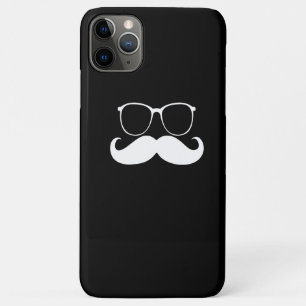 Funny Moustache Glasses iPhone 11 Pro Max Case