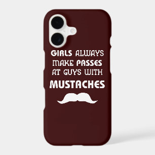 Funny Moustache iPhone Case