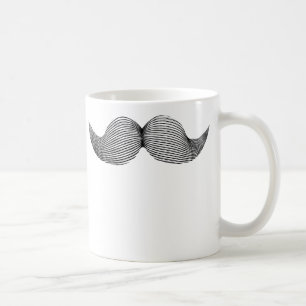 Funny Moustache Mug