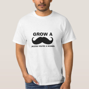 Funny Moustache Quote T-Shirt