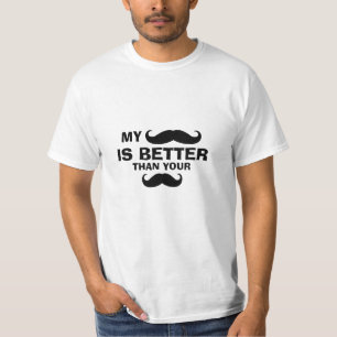 Funny Moustache Quote T-Shirt