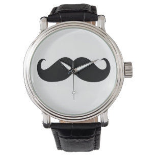 Funny Moustache Watch