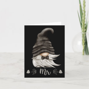 Funny Mr &amp; Mrs Gnome For Matching Couples - Gr Card