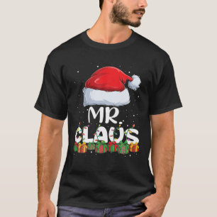 Funny Mr Santa Claus Christmas Pyjamas Family Matc T-Shirt