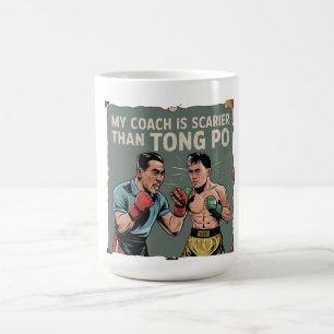 Funny Muay Thai Coach Classic Mug – Vintage