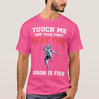 Funny Muay Thai Flying Knee Thai Boxing Kickboxing T-Shirt