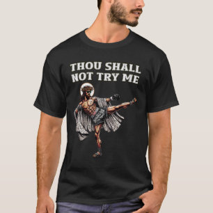 Funny Muay Thai Lord Jesus Thai Boxing Kickboxing T-Shirt