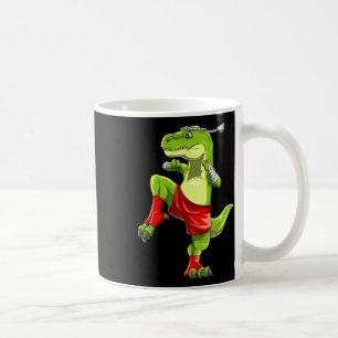 Funny Muay Thai T-rex - Thai Boxing  Coffee Mug