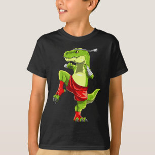 Funny Muay Thai T-rex - Thai Boxing  T-Shirt