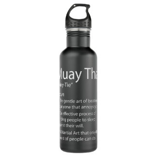 Funny Muay Thai & Thai Boxing - Muay Thai Definiti 710 Ml Water Bottle