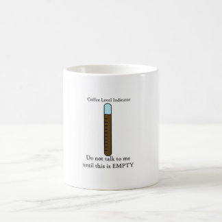 Funny Mug Coffee Level Indicator