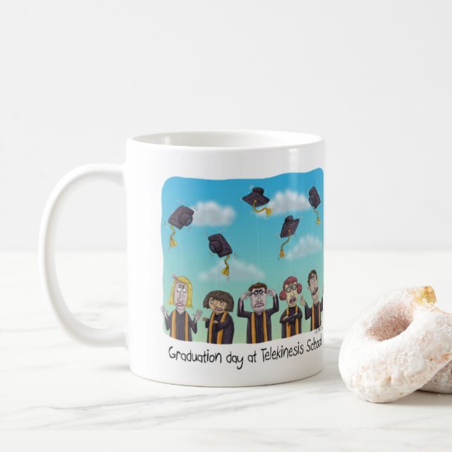 Funny Mug for Graduates (With Donut)