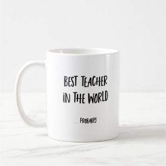 Funny mug for teacher