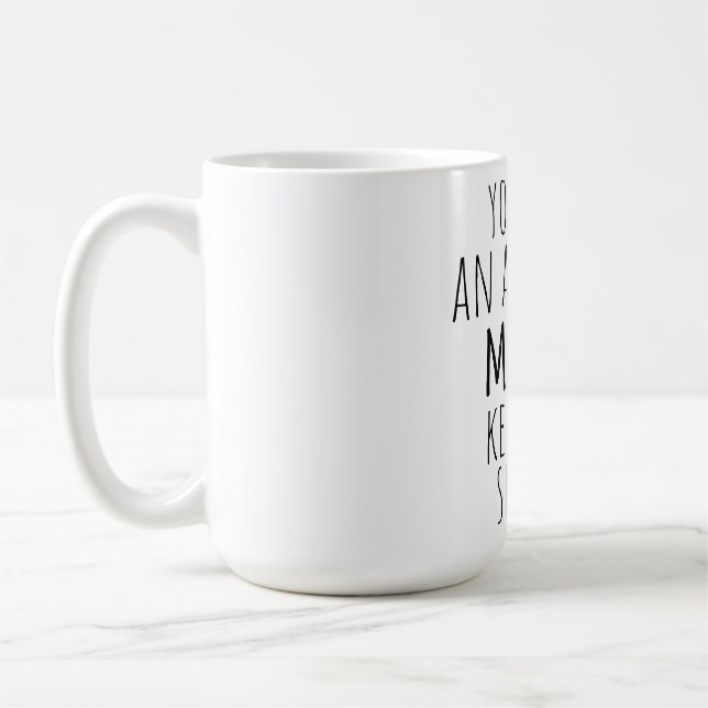 funny mug gift for mom mother's day 2025 (Left)