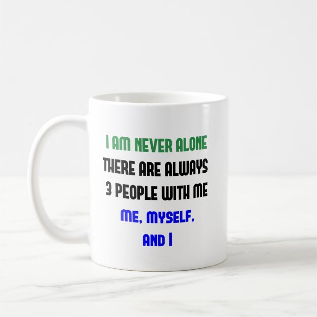 Funny mug with saying (Left)
