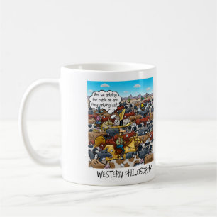 Funny Mug with Western Philosophy