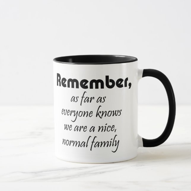 Funny mugs family quotes gifts joke coffeecups (Right)
