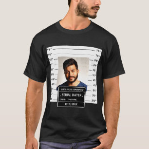 Funny Mugshot Ster  T-Shirt