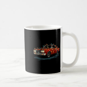 Funny Muscle Car Christmas Graphics Lights Lover Coffee Mug