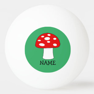 Funny mushroom ping pong balls for table tennis