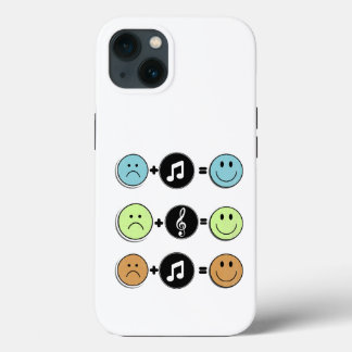 Funny Music and Math Design iPhone 13 Case