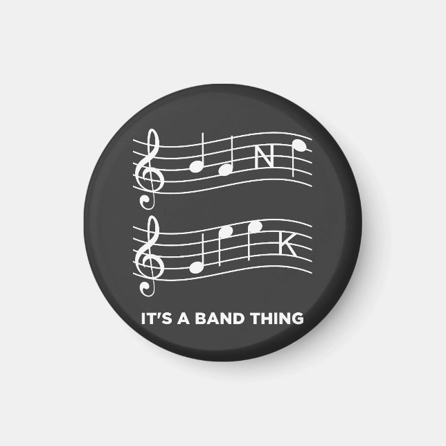 Funny Music Magnet (Front)