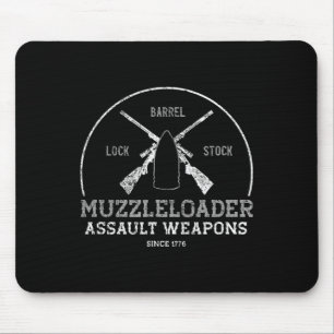 Funny Muzzleloader Accessories Long Range Rifle Sh Mouse Pad