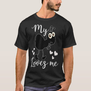 Funny My Aunt loves me boy for Ant Lovers auntie a T-Shirt