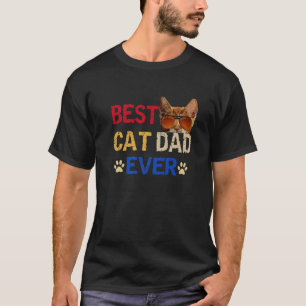 Funny My Cat-Kute Best Cat Dad Ever T-Shirt