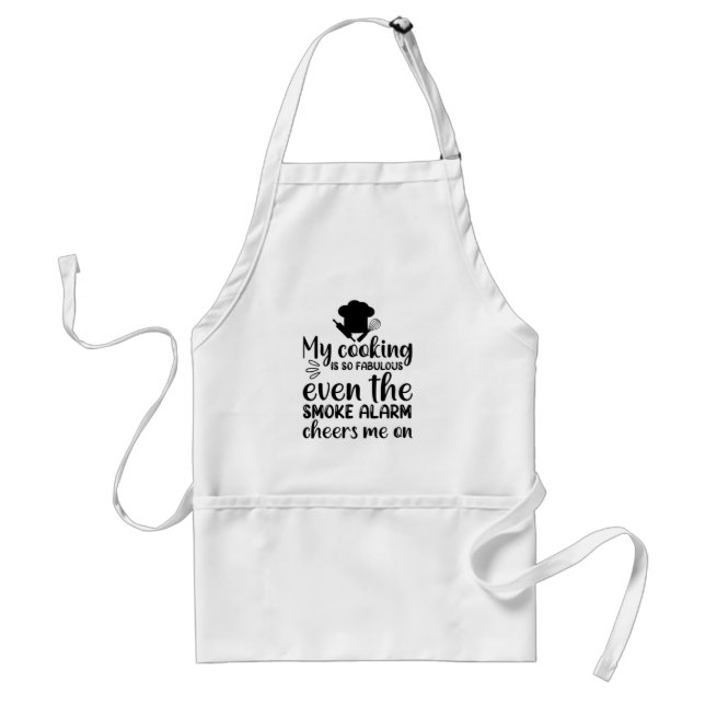 Funny My Cooking Is So Fabulous Standard Apron (Front)