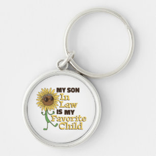 Funny My Son In Law Is My Favourite Child Family M Keychain