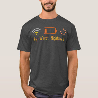 Funny My Worst Nightmare Gaming For Men Women vint T-Shirt
