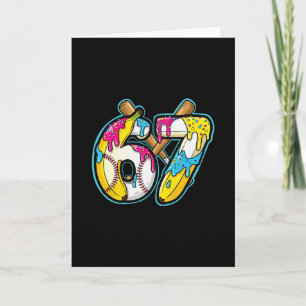 Funny Nana 67 Ice Cream Drip Meme Six Seven Gen Al Card