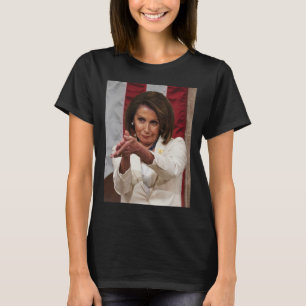 Funny Nancy Pelosi Clap Back Anti Trump Meme Tee