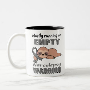 Funny Narcolepsy Awareness Gifts Two-Tone Coffee Mug