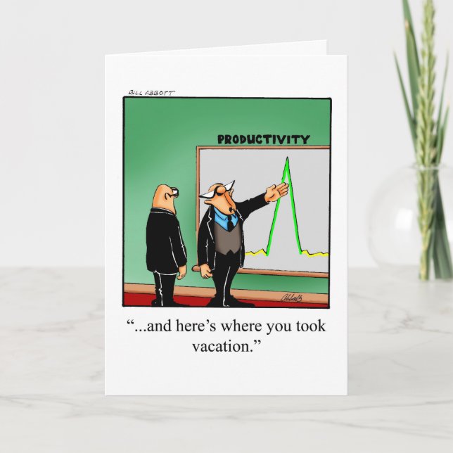 Funny National Boss’s Day Card (Front)