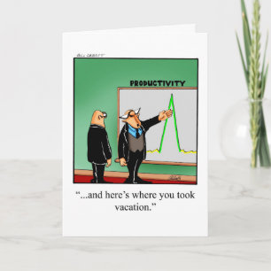 Funny National Boss’s Day Card
