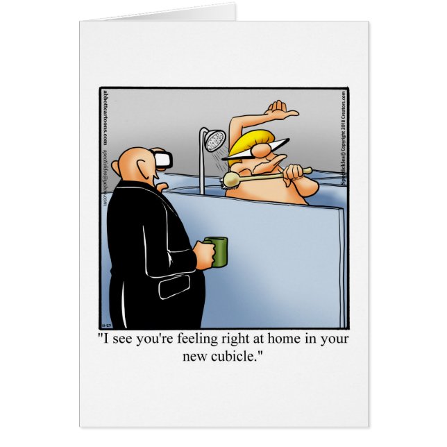 Funny National Boss’s Day Card "Spectickles" (Front)