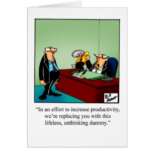 Funny National Boss’s Day Card "Spectickles"