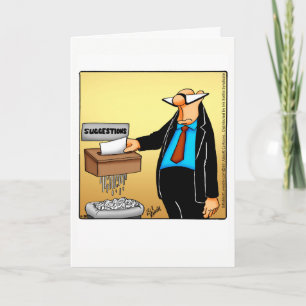 Funny  National Boss’s Day Greeting Card