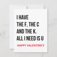 I LICKED it so it's MINE card funny valentines day cards naughty