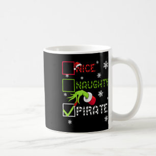 Funny Naughty Pirate Christmas Xmas Men Women Kid Coffee Mug