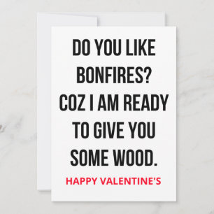 Funny Naughty Valentine's Day Card