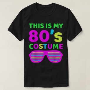 Funny Neon 80s Costume Retro Design T-Shirt