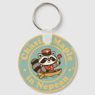 Funny Nepean Gift for Maple Enthusiasts Keychain