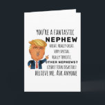Funny Nephew Birthday Best Gift Card<br><div class="desc">Apparel gifts for men, women, boys, kids, couples and groups. Perfect for Birthdays, Anniversaries, School, Graduations, Holidays, Christmas.</div>