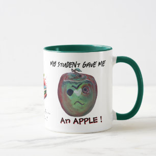 Funny Nerdy Educators Apple Mug