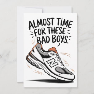 Funny New Balance Birthdays Father's Day New Dad Card